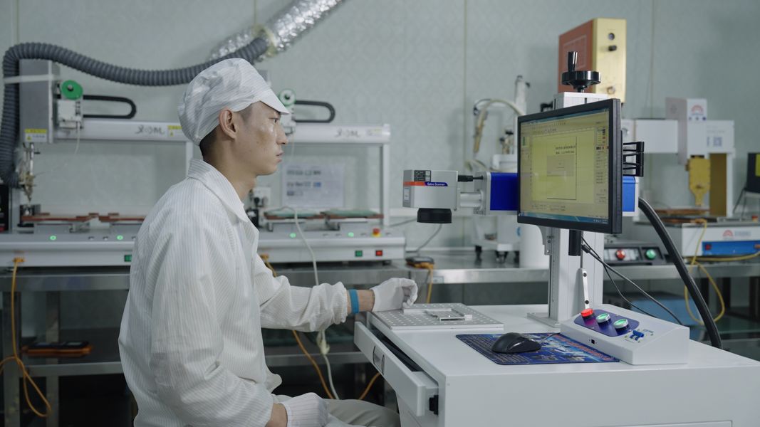 Shenzhen Kinglisheng New Energy Technology Co., Ltd. línea de producción del fabricante
