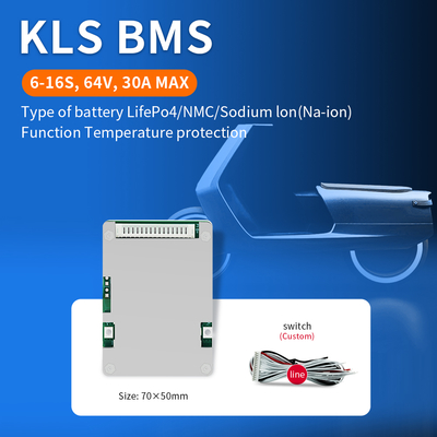 KLS Scooters Ebike BMS 10S-20S 40A-300A Li-ion Lifepo4
